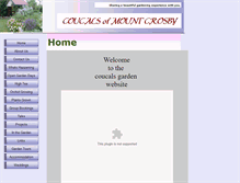 Tablet Screenshot of coucalsgarden.com